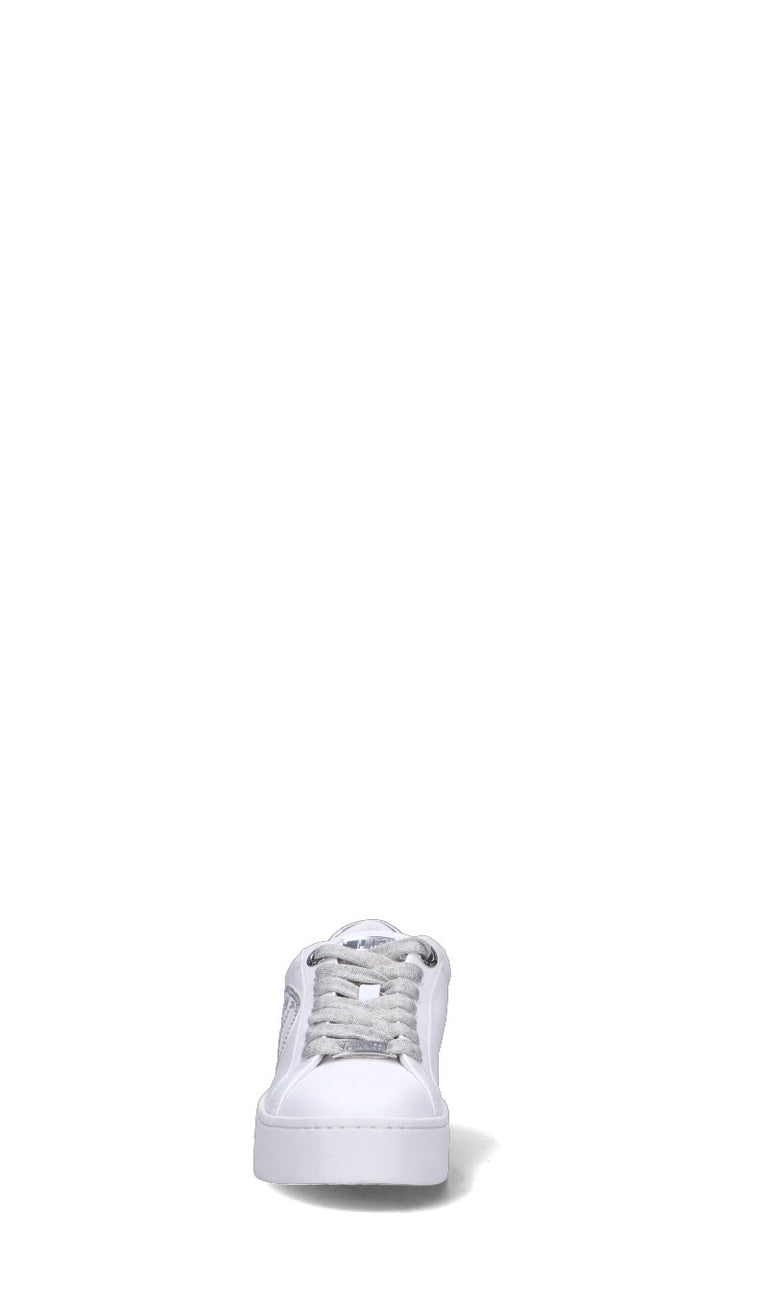 LIU JO Sneaker donna bianca/argento in pelle