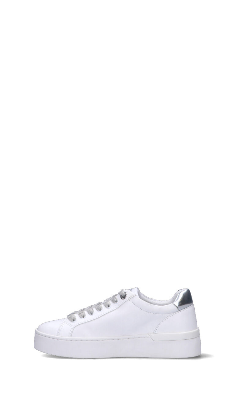 LIU JO Sneaker donna bianca/argento in pelle