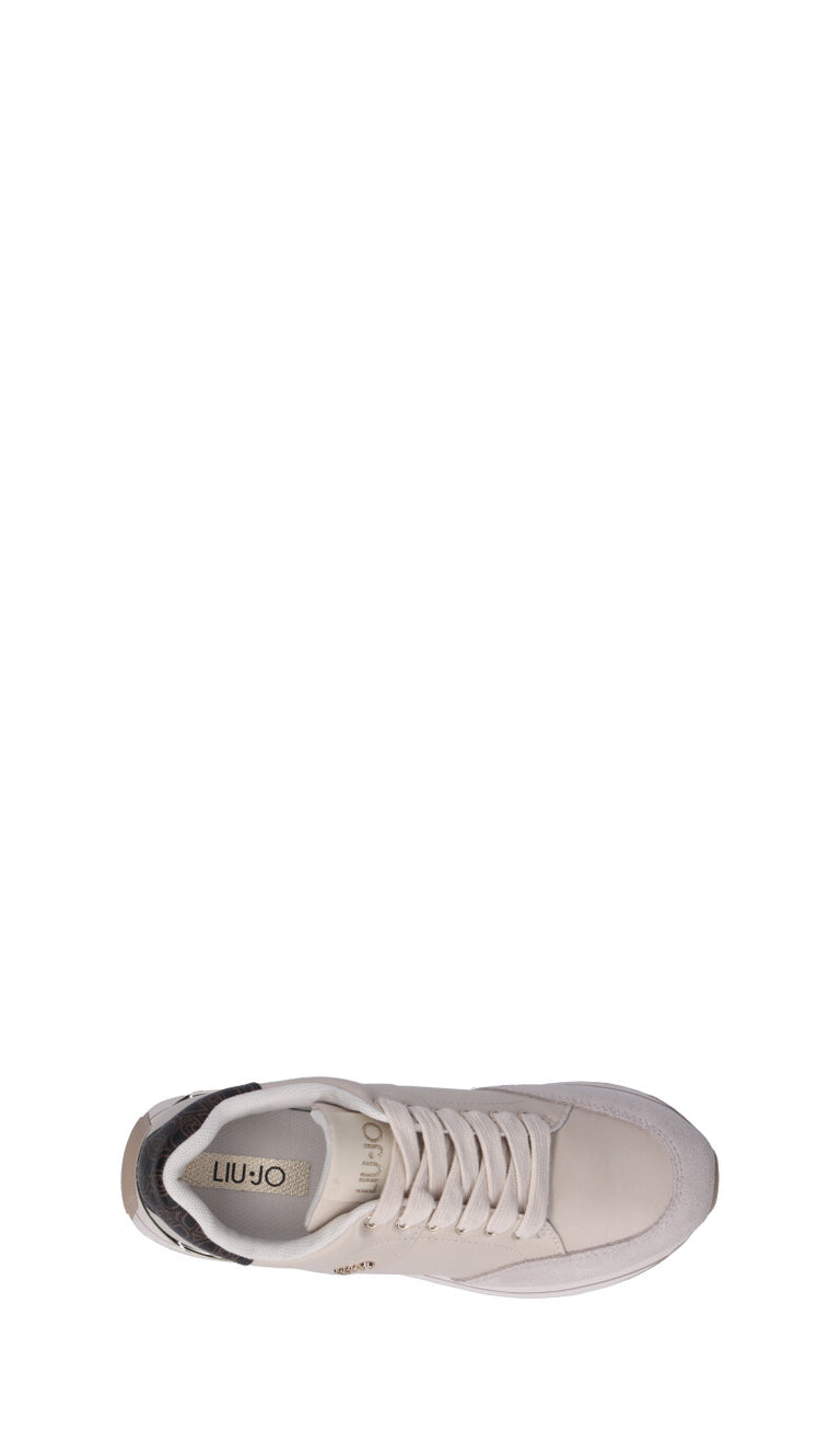LIU JO Sneaker donna burro in pelle
