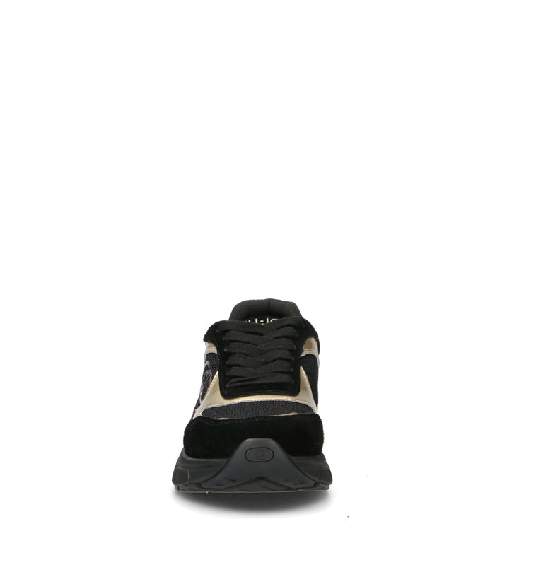 LIU JO Sneaker donna nera/oro