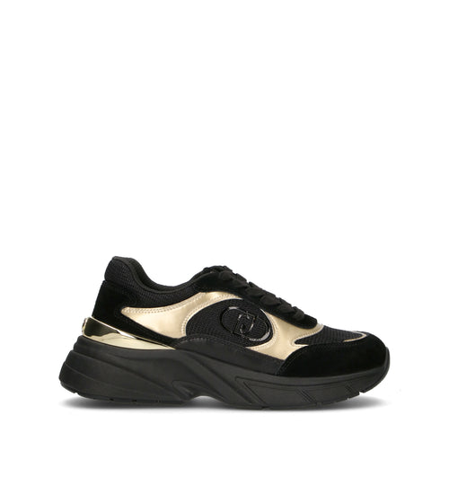 LIU JO Sneaker donna nera/oro