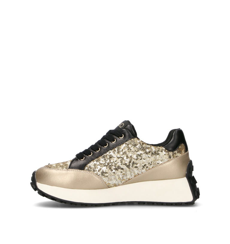 LIU JO Sneaker donna oro/nera