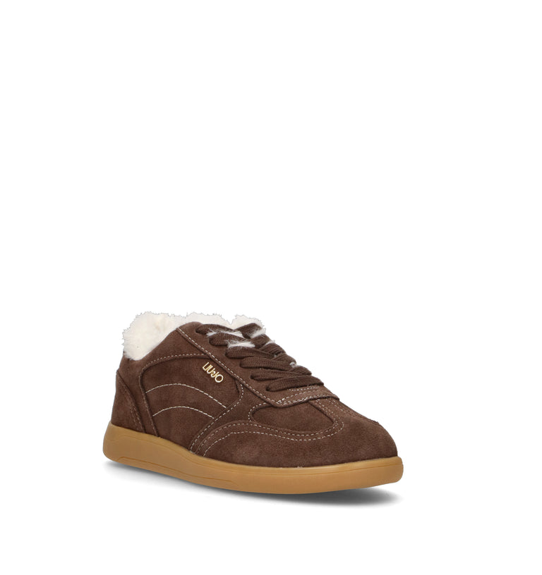 LIU JO Sneaker donna marrone in suede
