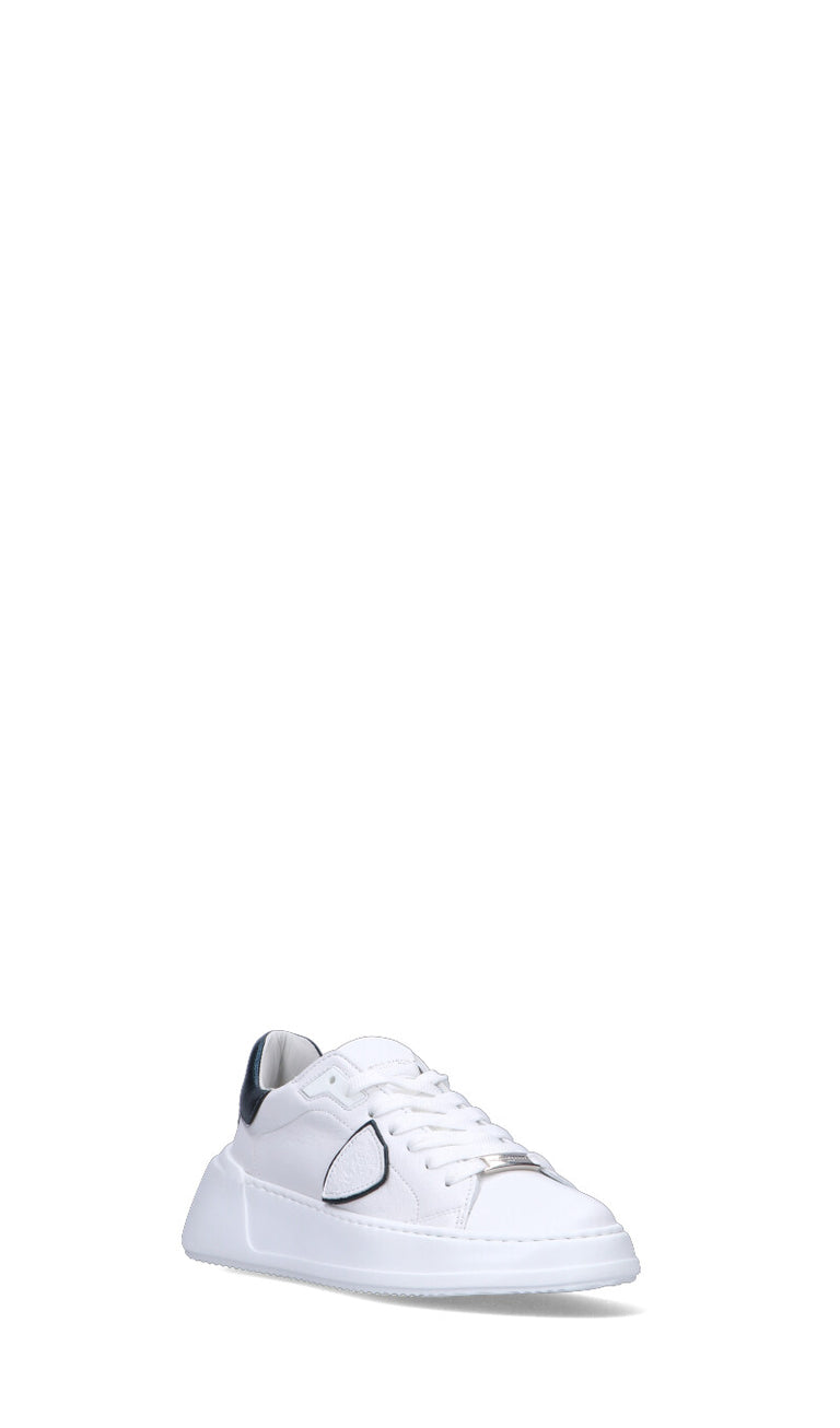 PHILIPPE MODEL Sneaker donna bianca/nera in pelle