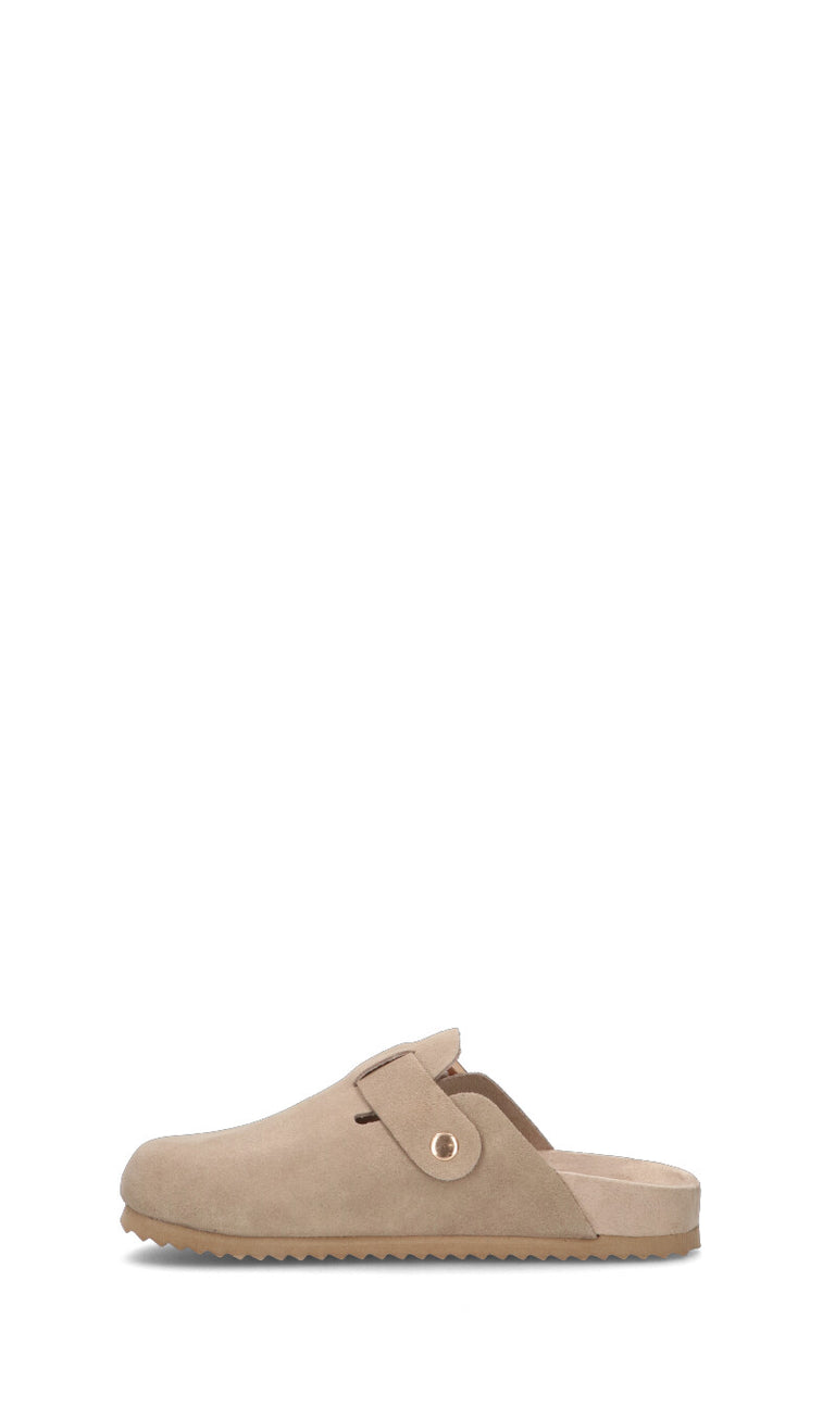 COLORS OF CALIFORNIA Ciabatta donna grigia in suede