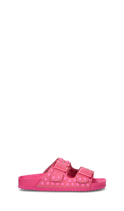 COLORS OF CALIFORNIA Ciabatta donna rosa in suede