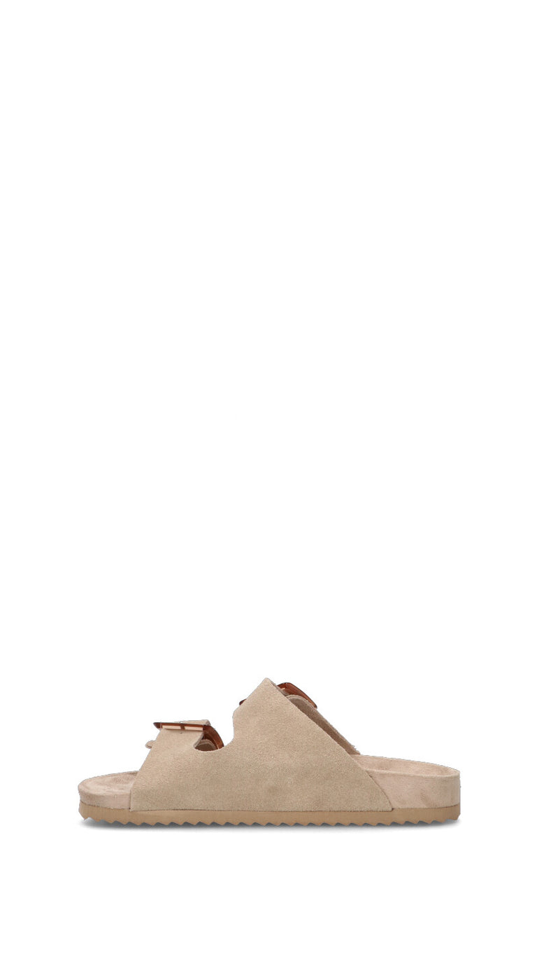COLORS OF CALIFORNIA Ciabatta donna grigia in suede