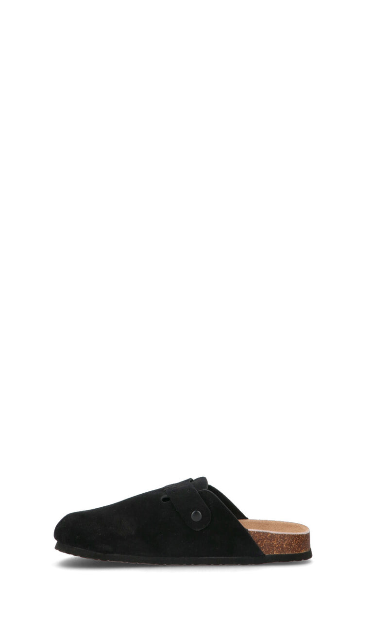 COLORS OF CALIFORNIA Ciabatta uomo nera in suede