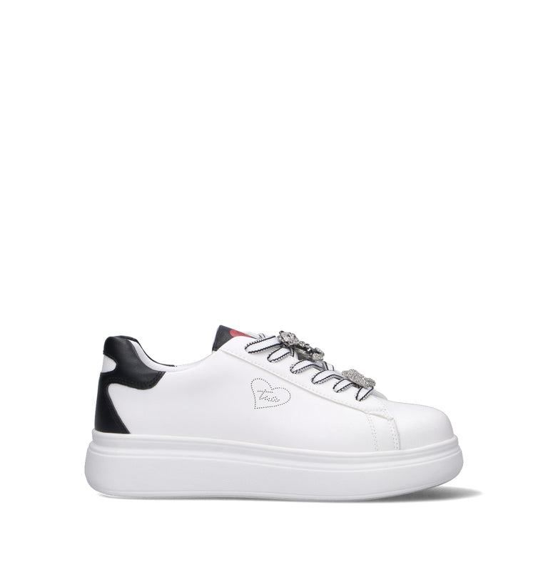 BRACCIALINI Sneaker donna bianca