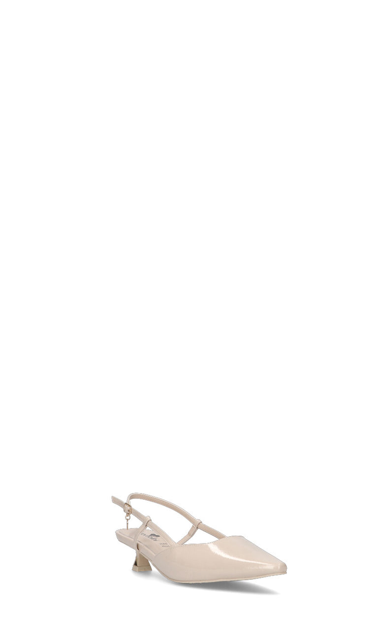 BRACCIALINI Slingback donna panna