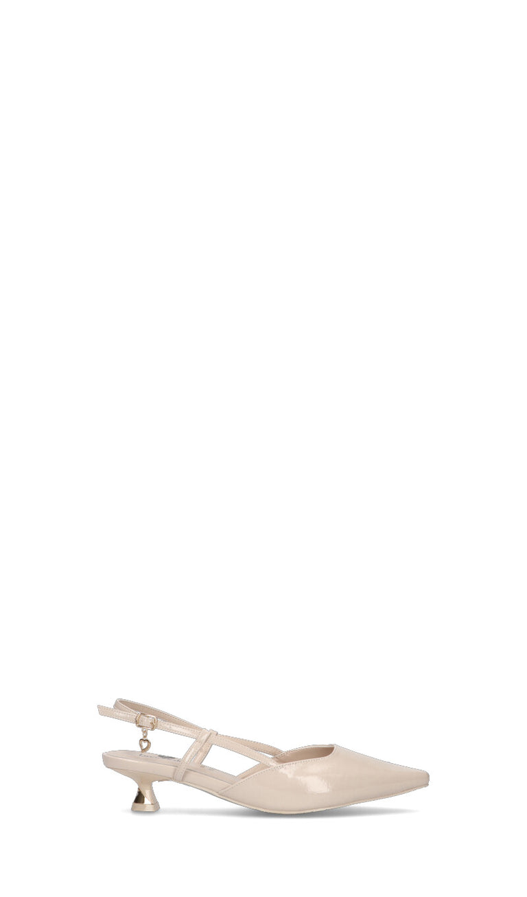 BRACCIALINI Slingback donna panna
