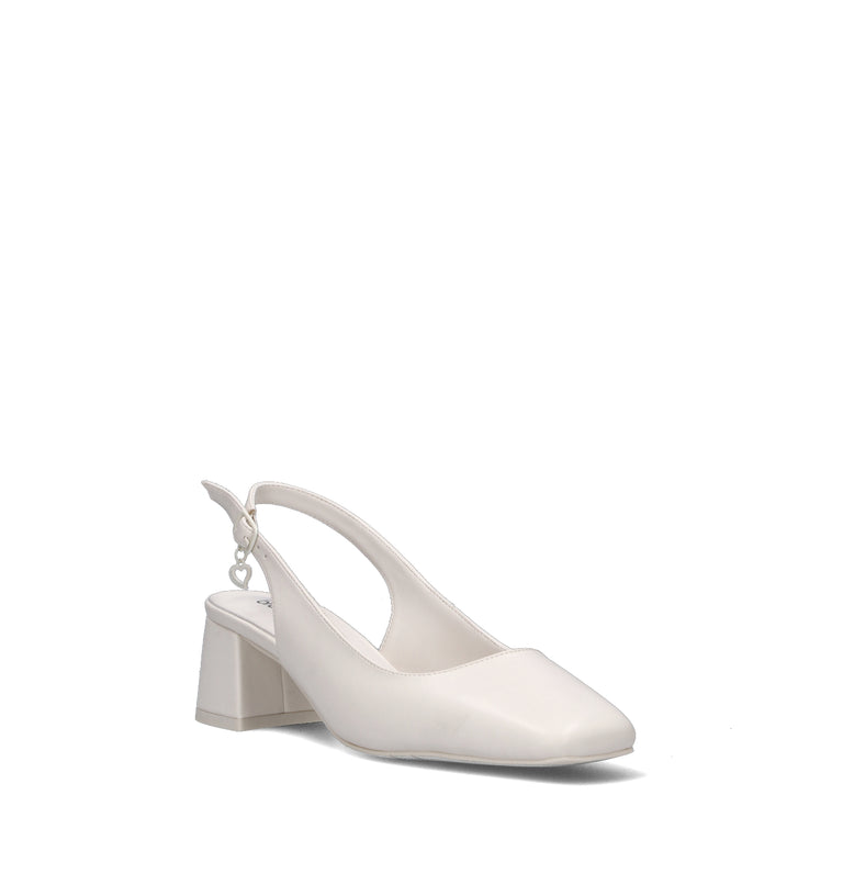 BRACCIALINI Slingback donna crema