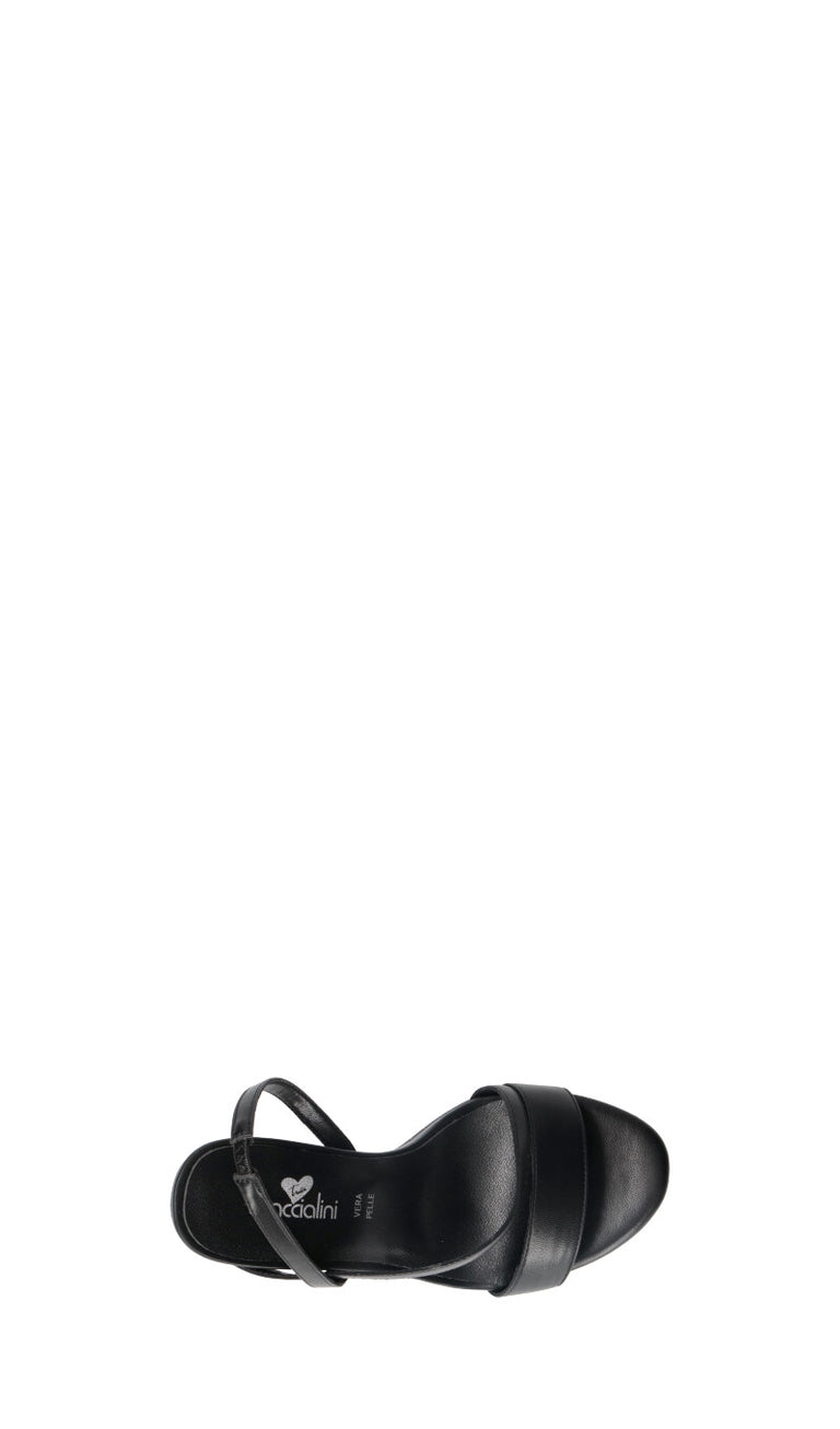 BRACCIALINI Sandalo donna nero