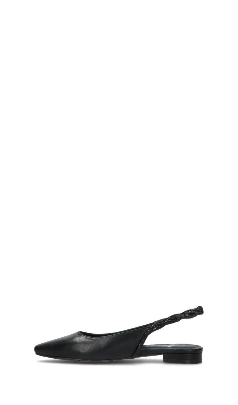BRACCIALINI Slingback donna nera