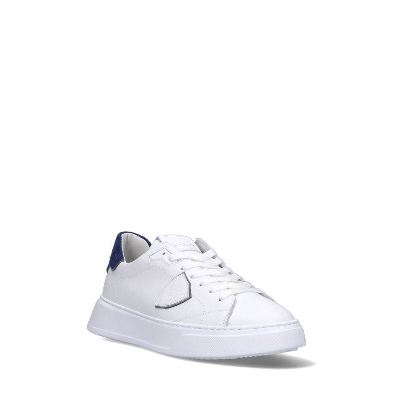 PHILIPPE MODEL Sneaker uomo bianca/blu