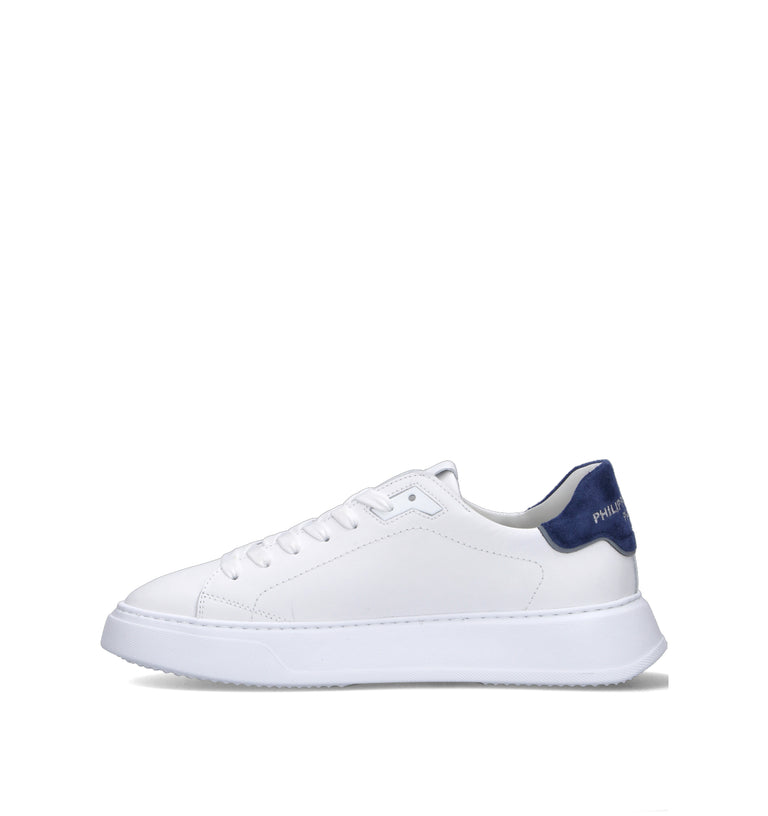 PHILIPPE MODEL Sneaker uomo bianca/blu