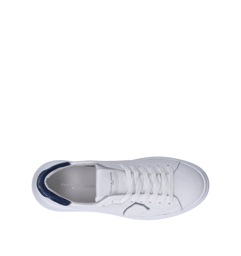 PHILIPPE MODEL Sneaker uomo bianca/blu