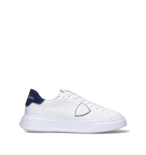 PHILIPPE MODEL Sneaker uomo bianca/blu