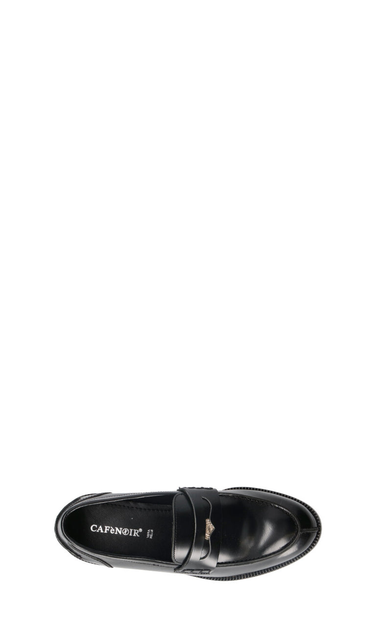 CAFéNOIR Mocassino donna nero in pelle