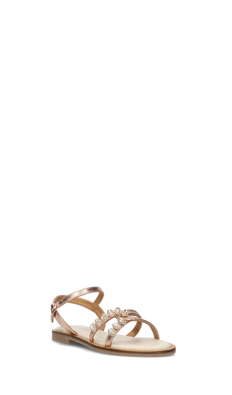 CAFéNOIR Sandalo donna oro rosa in pelle