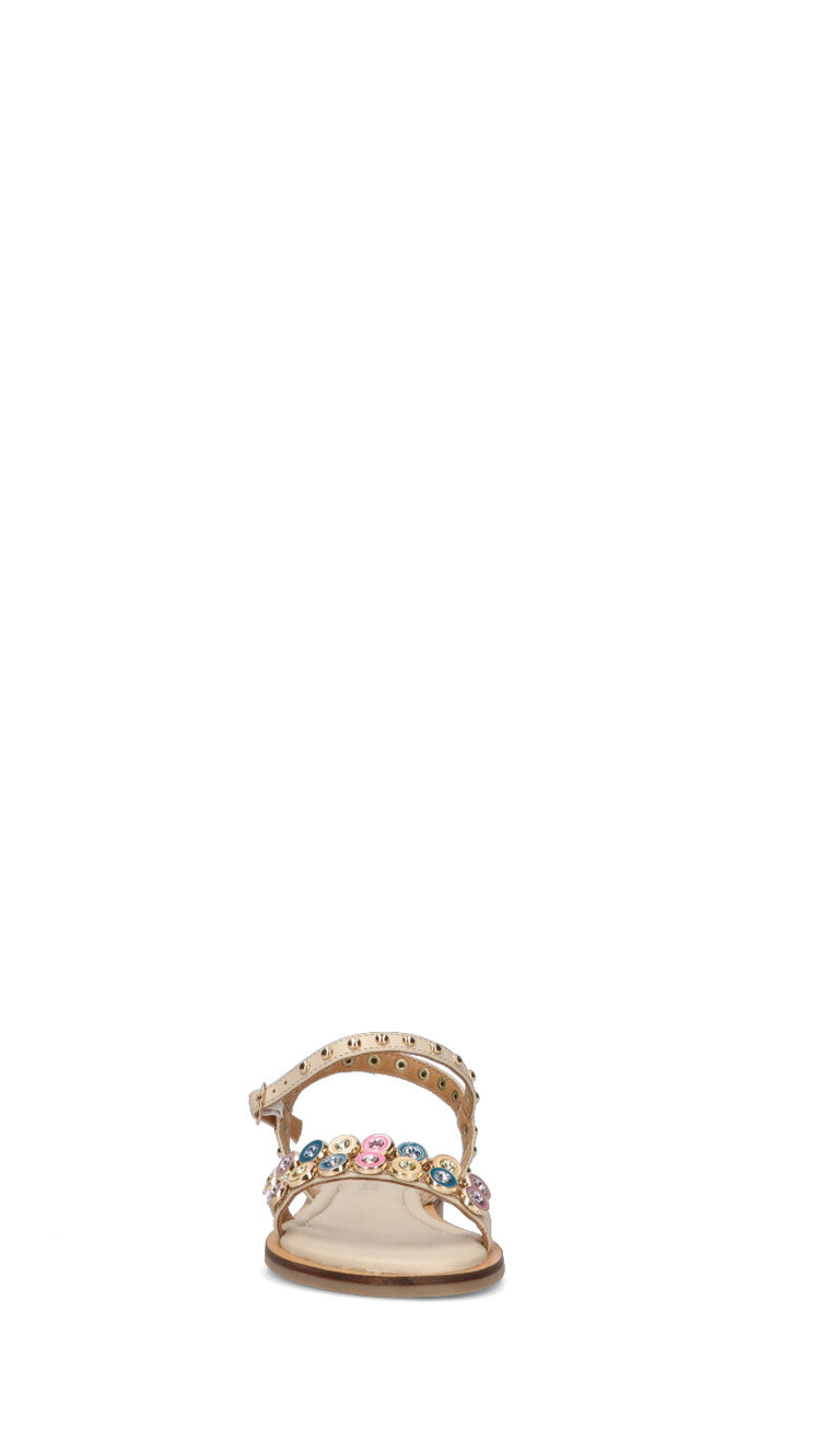 CAFéNOIR Sandalo donna beige in pelle