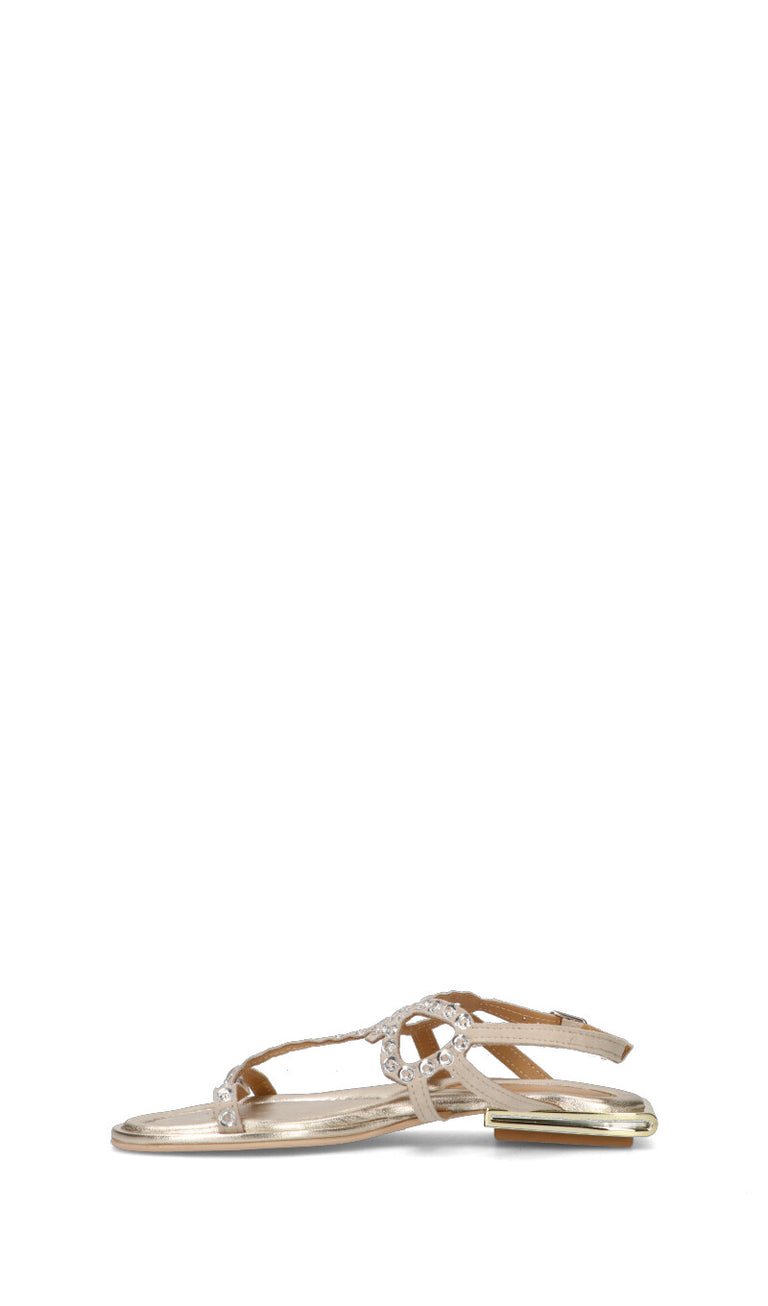 CAFéNOIR Sandalo donna beige in suede