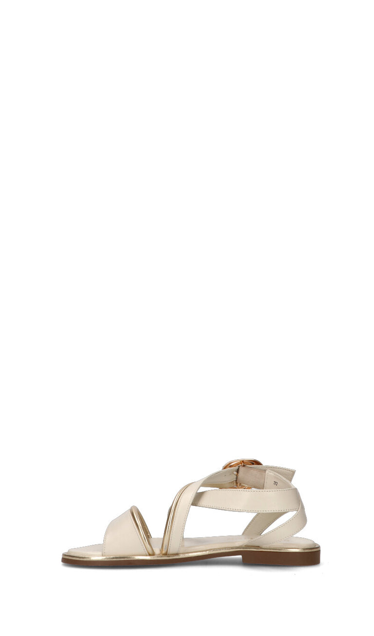 CAFéNOIR Sandalo donna bianco in pelle
