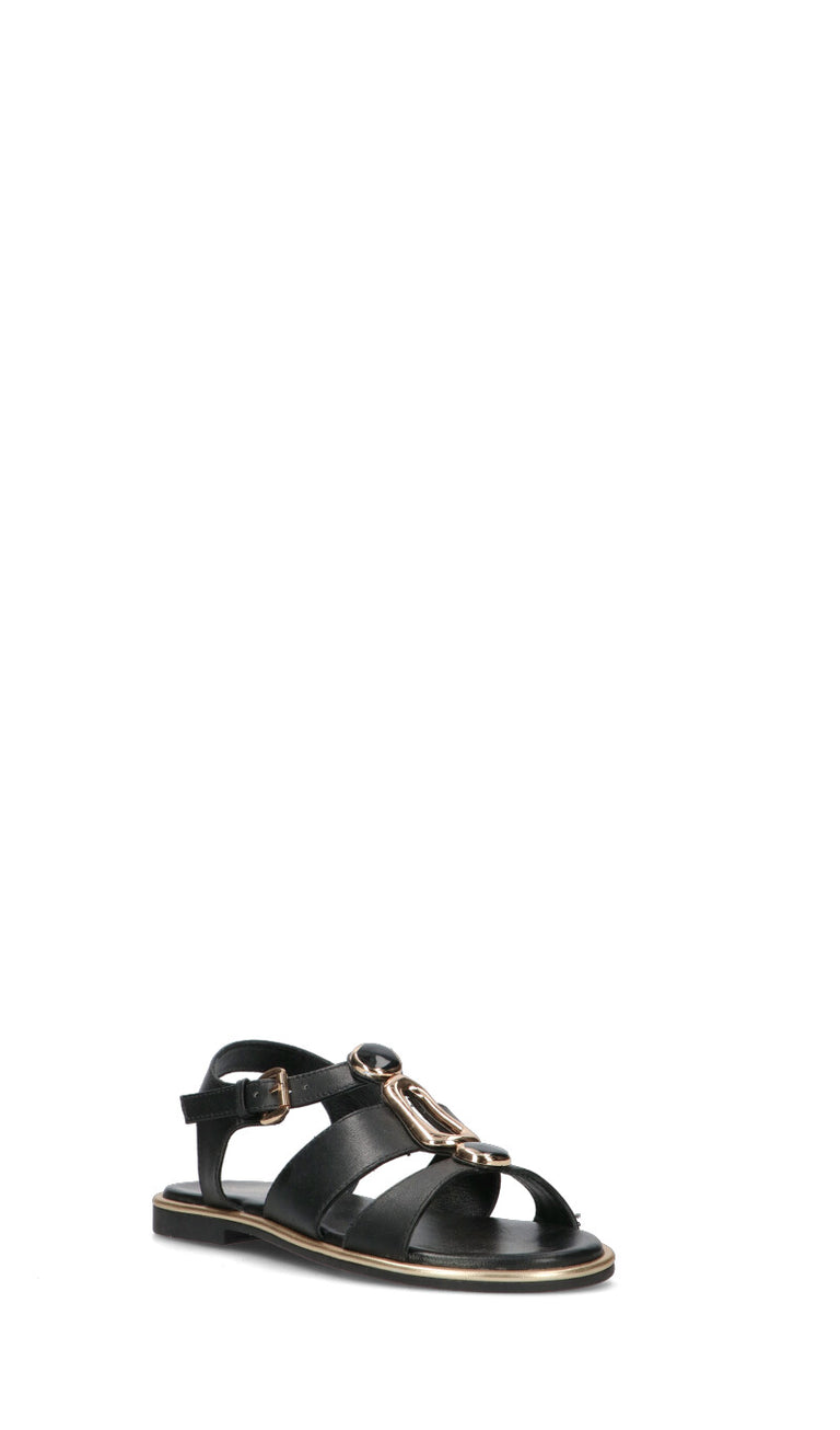 CAFéNOIR Sandalo donna nero in pelle