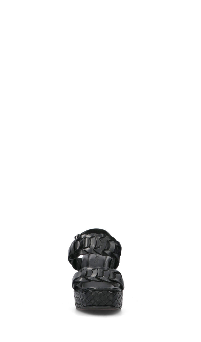 CAFéNOIR Sandalo donna nero in pelle