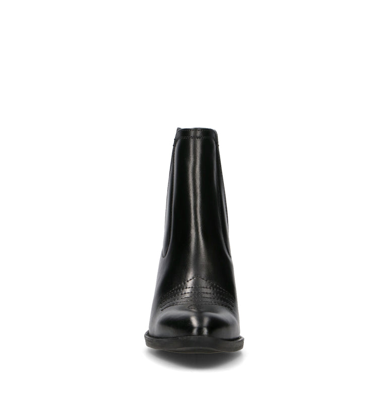 CAFéNOIR Tronchetto donna nero in pelle