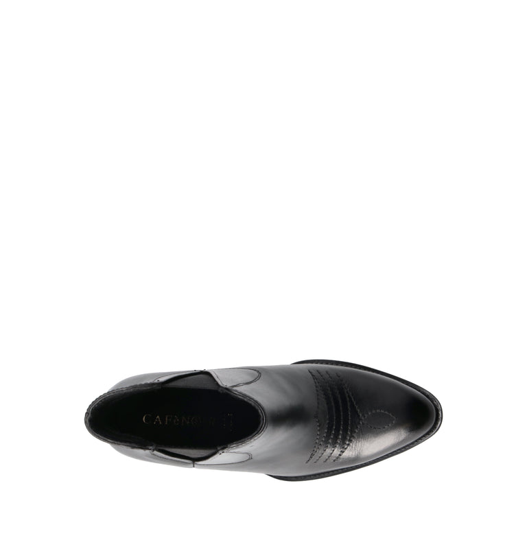 CAFéNOIR Tronchetto donna nero in pelle