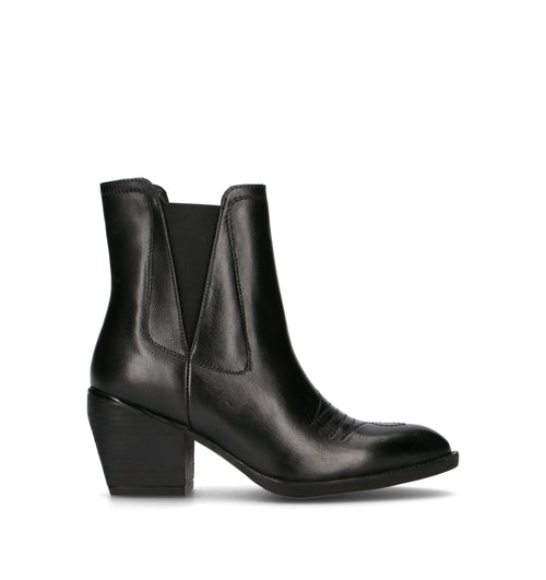 CAFéNOIR Tronchetto donna nero in pelle