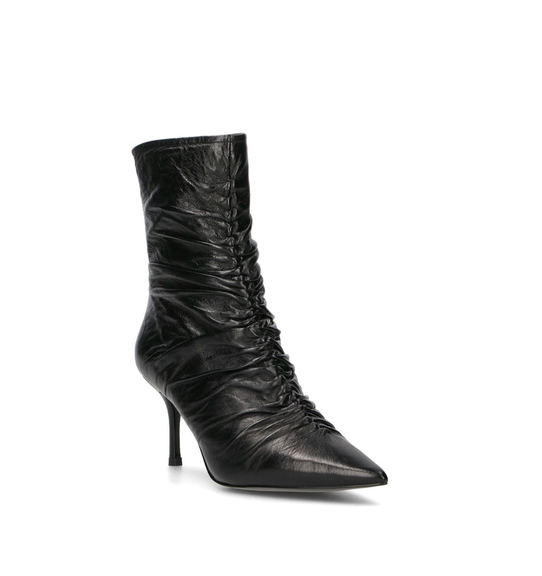 CAFéNOIR Tronchetto donna nero in pelle