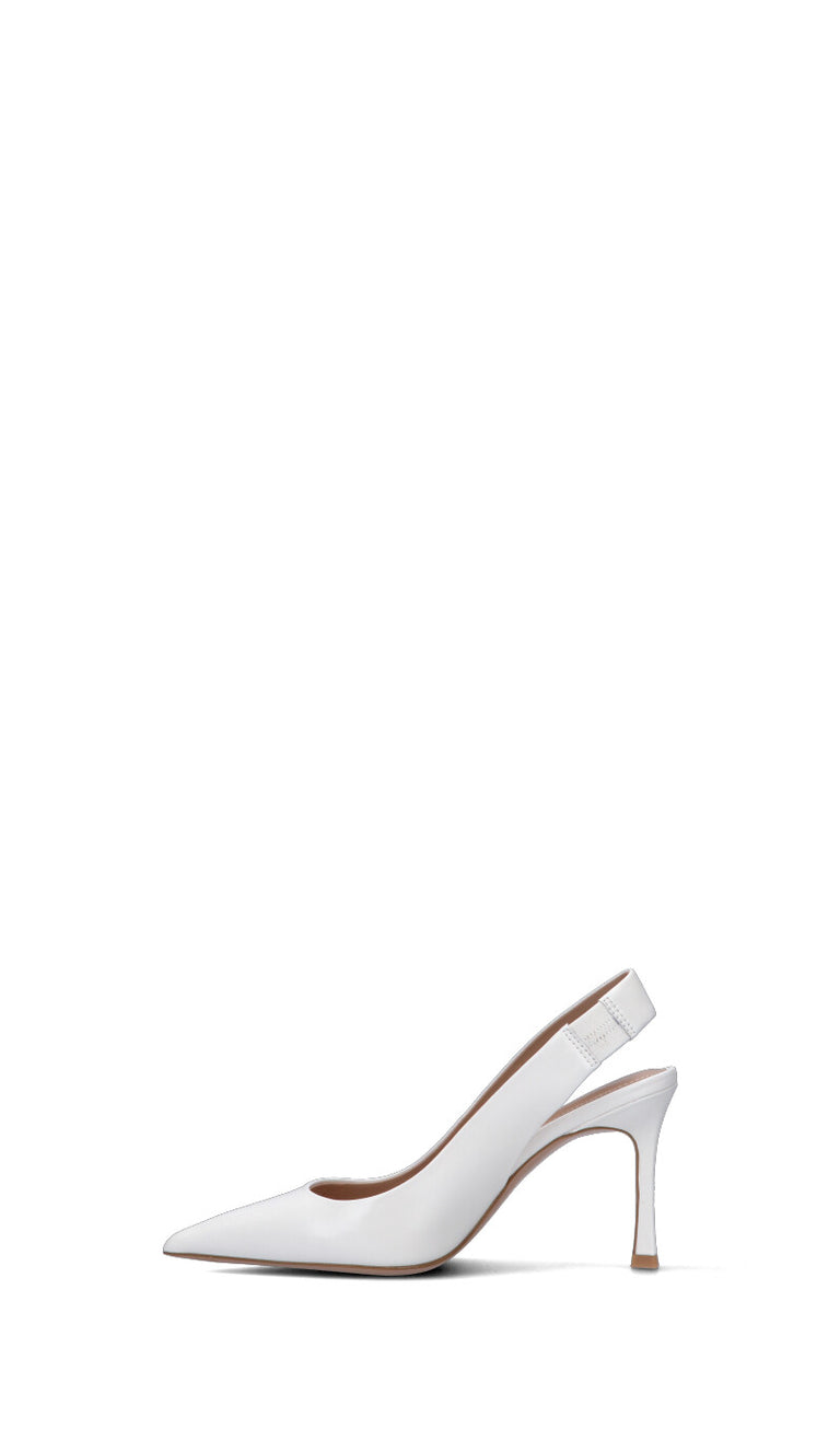 CAFéNOIR Slingback donna bianca in pelle