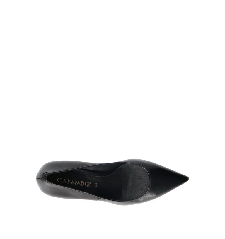 CAFéNOIR Décolleté donna nera in pelle