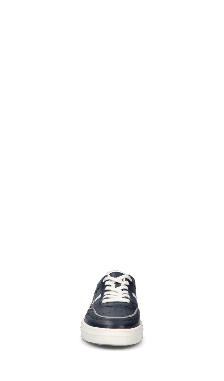CAFéNOIR Sneaker uomo blu/bianca in pelle