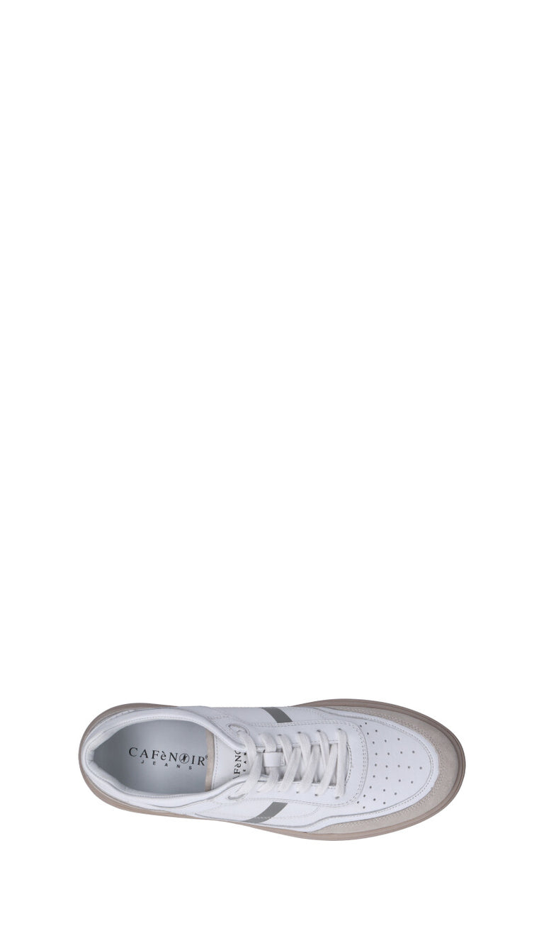 CAFéNOIR Sneaker uomo bianca in pelle