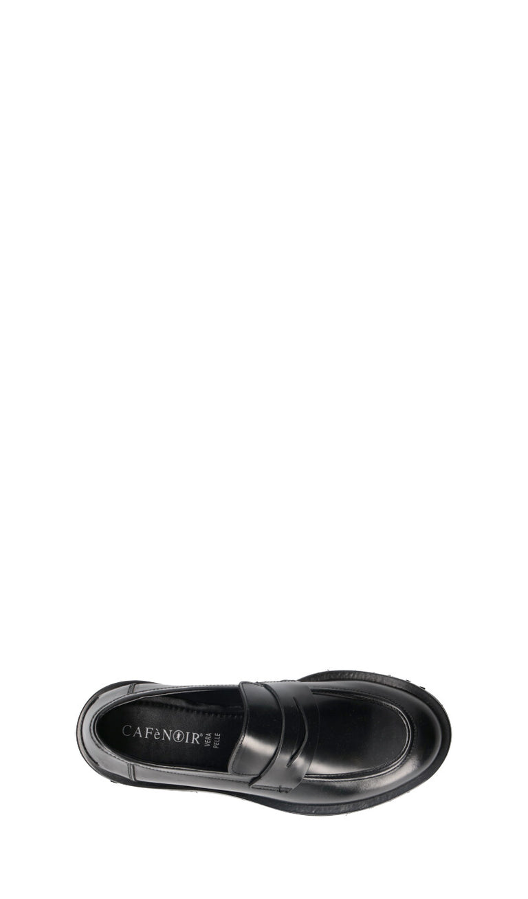 CAFéNOIR Mocassino donna nero in pelle