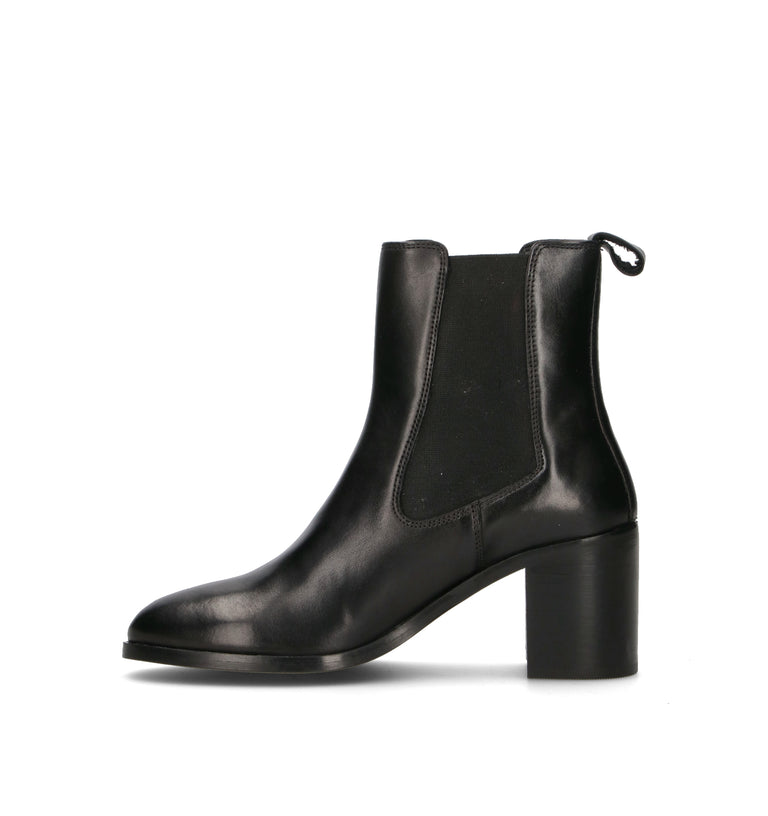 CAFéNOIR Tronchetto donna nero in pelle