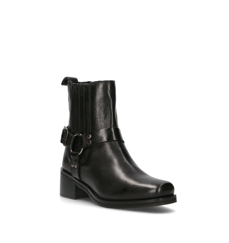 CAFéNOIR Tronchetto donna nero in pelle