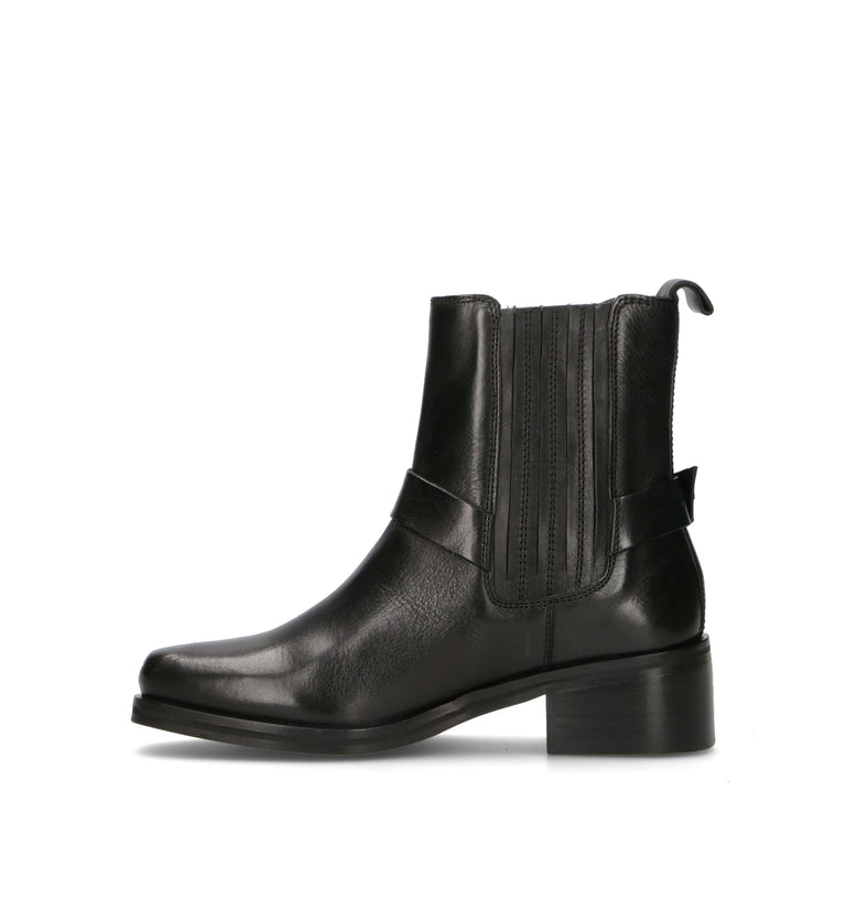 CAFéNOIR Tronchetto donna nero in pelle