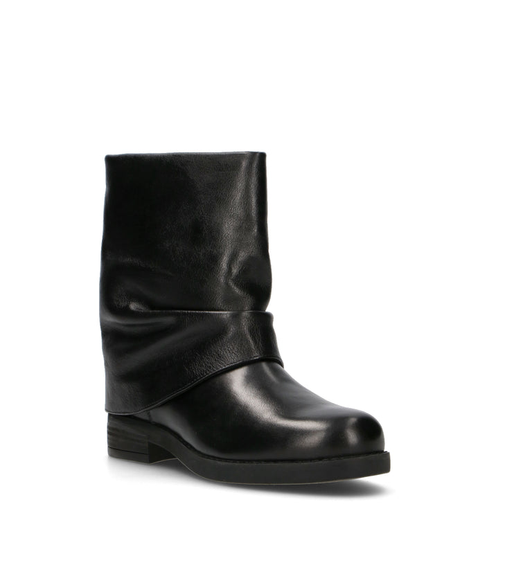 CAFéNOIR Tronchetto donna nero in pelle