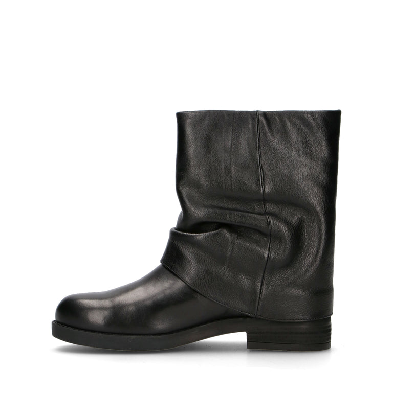 CAFéNOIR Tronchetto donna nero in pelle