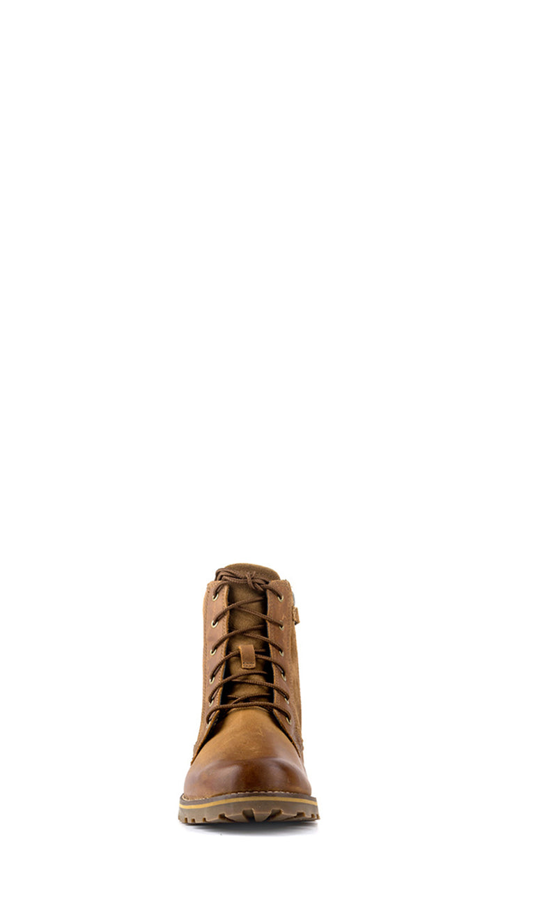 TIMBERLAND Polacchino bimbo marrone in pelle