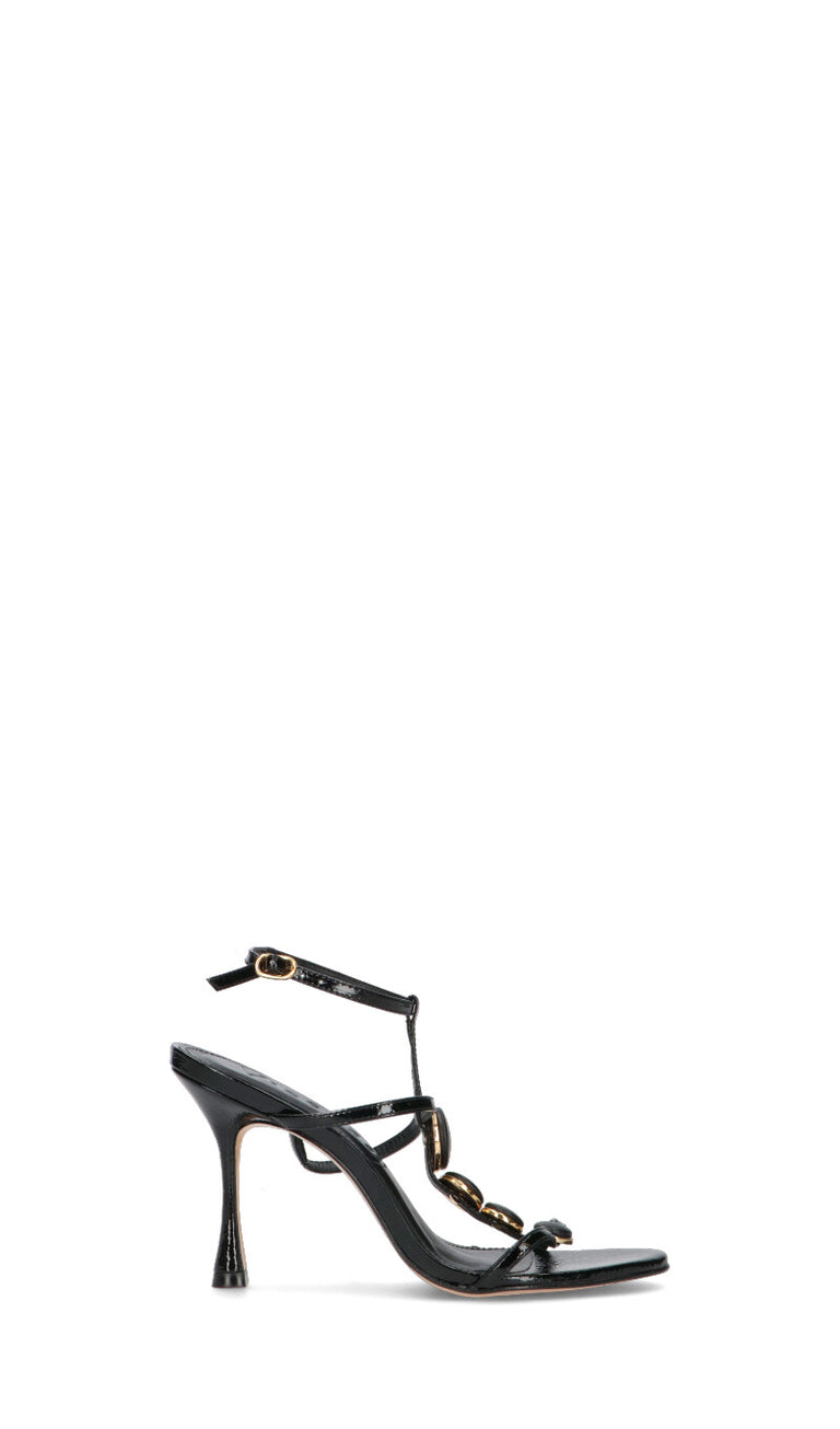 VICENZA Sandalo donna nero in pelle