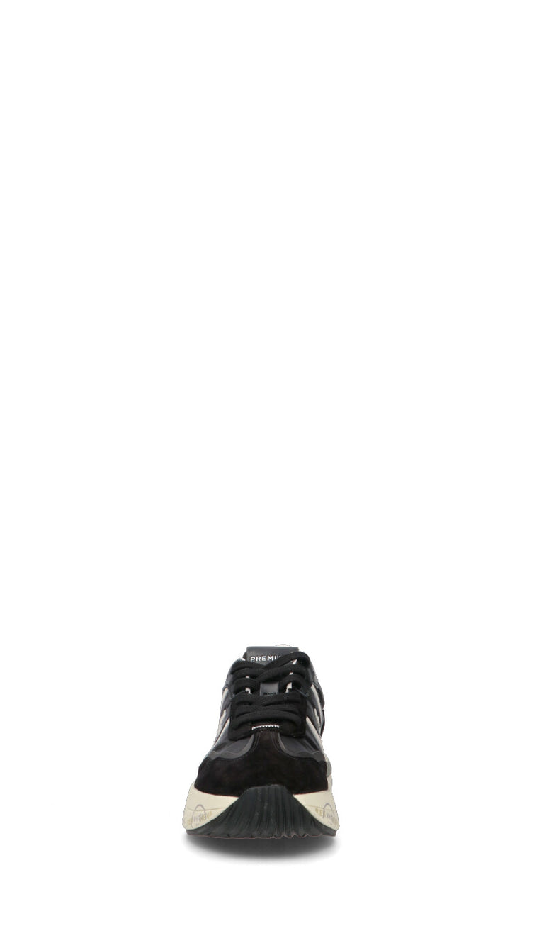 PREMIATA Sneaker donna nera in pelle