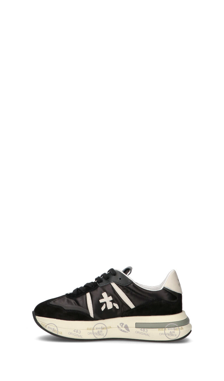 PREMIATA Sneaker donna nera in pelle