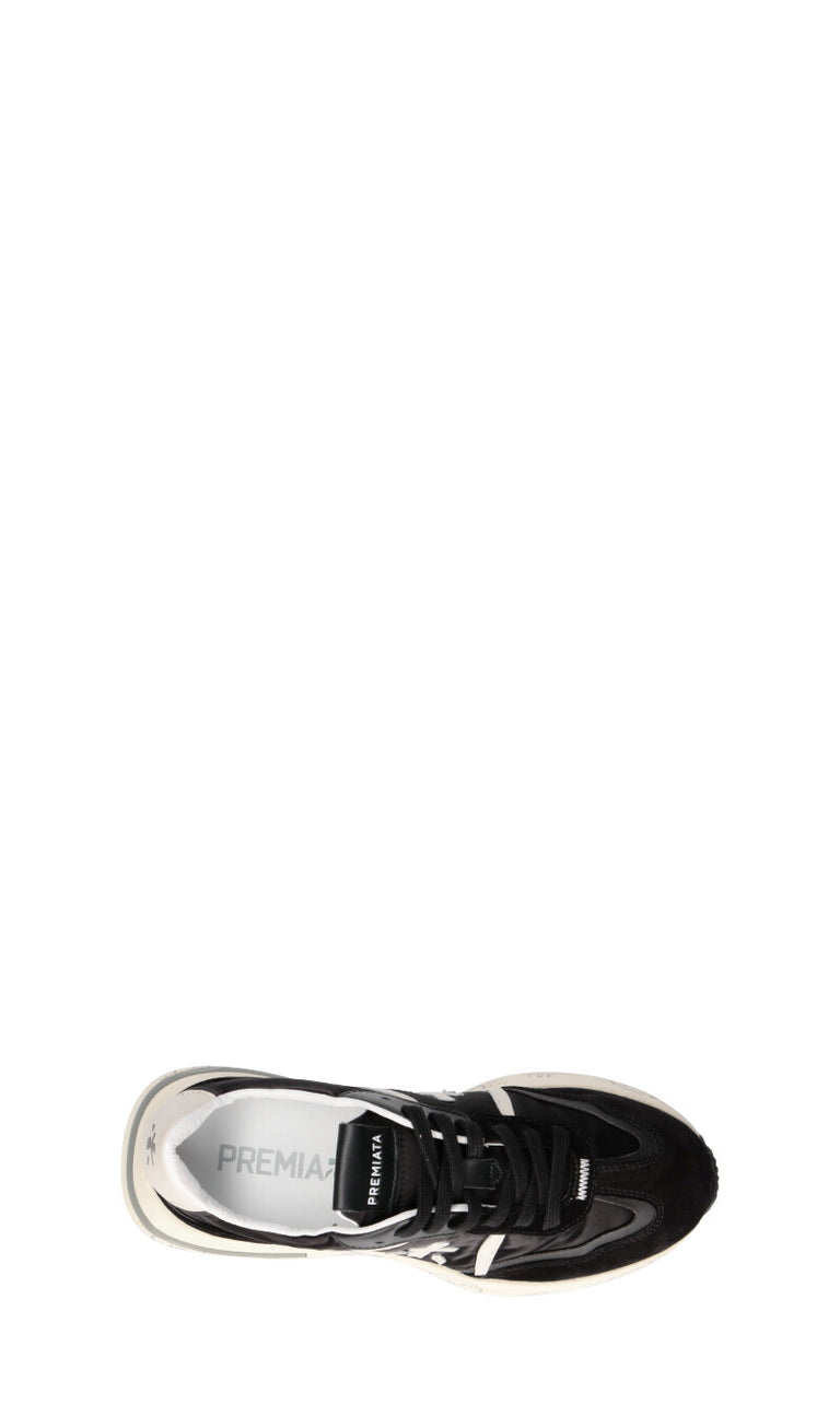 PREMIATA Sneaker donna nera in pelle