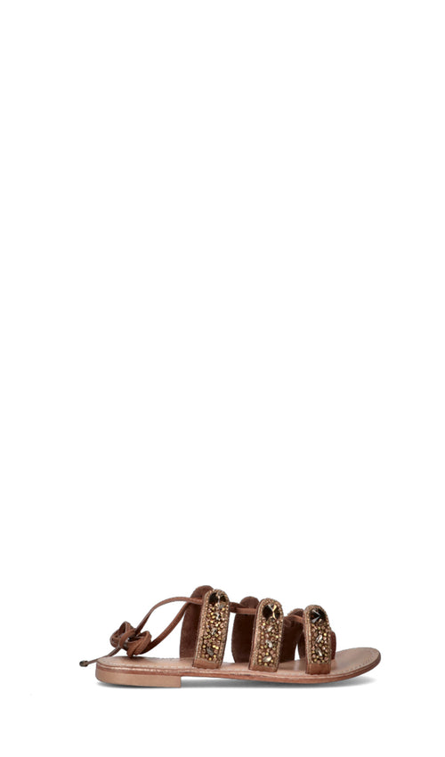 CRISTIN Sandalo donna alla schiava marrone