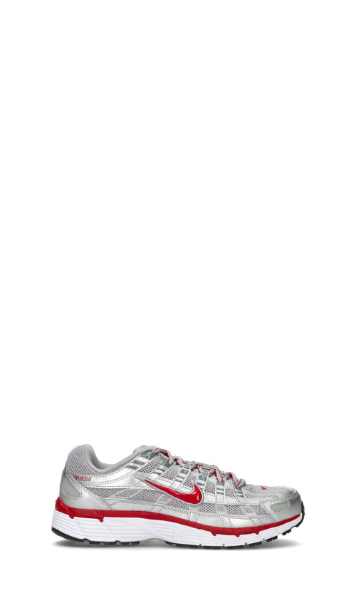 NIKE - P-6000 Sneaker uomo argento/rossa